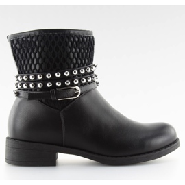 Botas negras mujer pe131p negro
