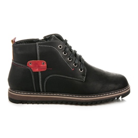 Venmax Calzado cómodo para el invierno. negro
