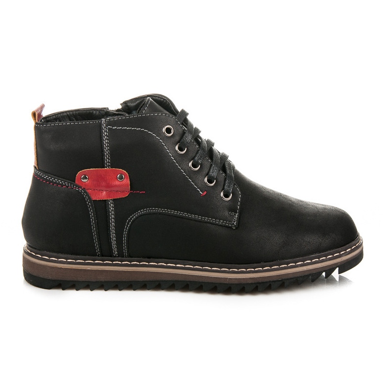 Venmax Calzado cómodo para el invierno. negro