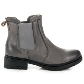 Botines Mazaro Chelsea gris