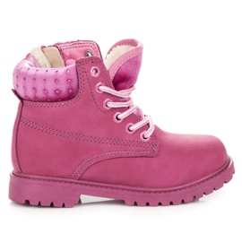 American Club Tramperos con cristales rosado