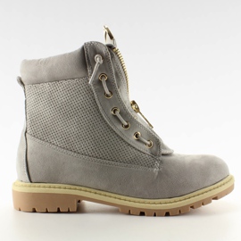 Cazadoras balman ante gris 2051 Gris
