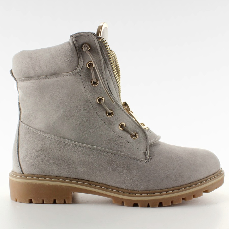 Zapato balman ante gris