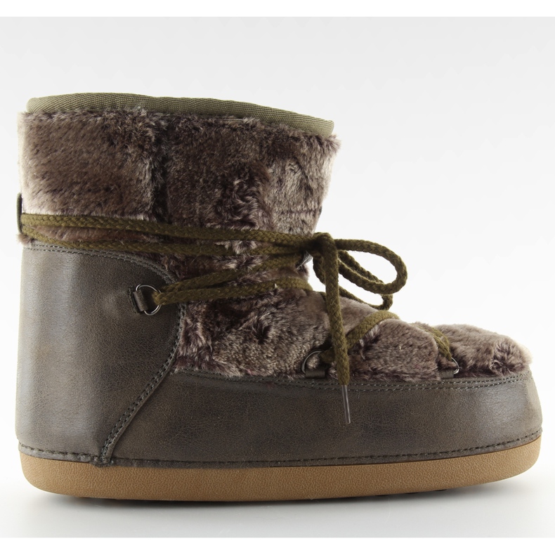 Copos de nieve luna con pelaje marrón hw9501 Kaki