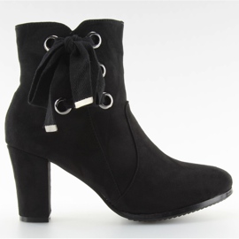 Botines negros tacón C100 negro