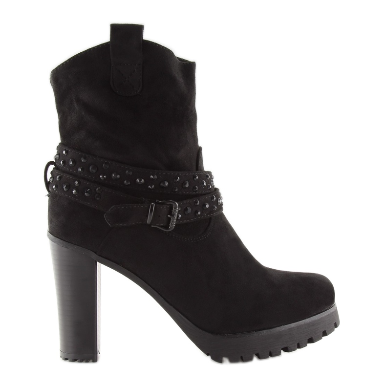 Botas plataforma negras b16331 negro Botas plataforma negras b16331 negro