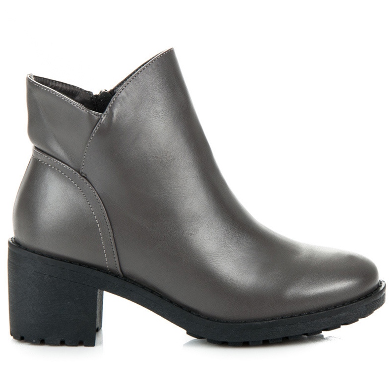 Vices New Collection Botas en un poste ancho gris