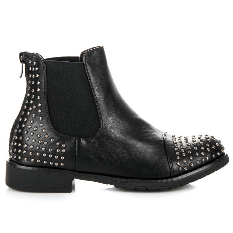 Flyfor Botines chelsea con jets negro