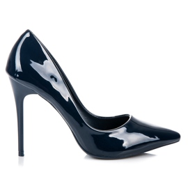 Comer Tacones lacados azul marino Comer Tacones lacados azul marino