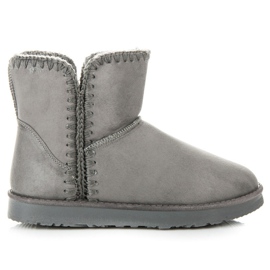 Botas de nieve de ante Kylie gris