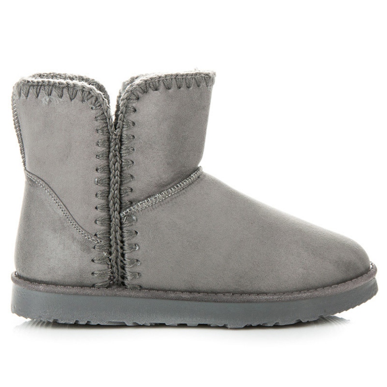 Botas de nieve de ante Kylie gris