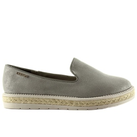 Alpargatas Slipons perla 6081 Gris Alpargatas Slipons perla 6081 Gris