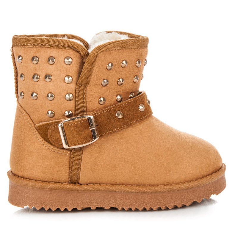 Kylie Botas de nieve con pedrería marrón Kylie Botas de nieve con pedrería marrón