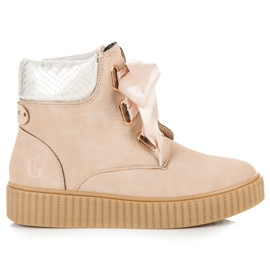 Vices Creepers con cordones marrón