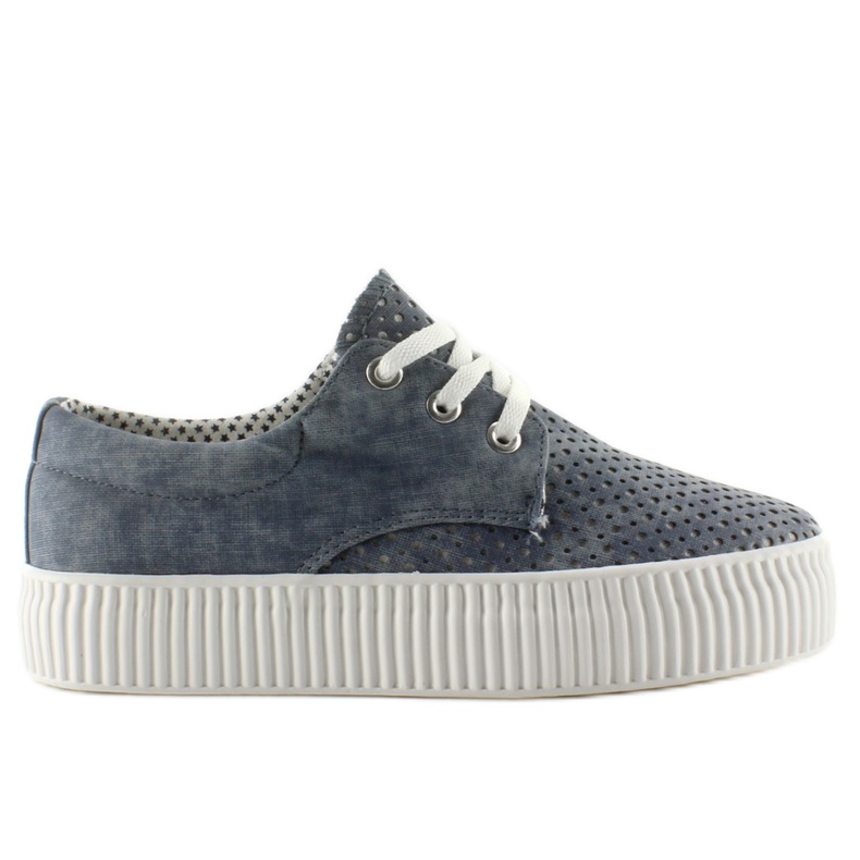 Deportivas suela alta K1720301 Jeans azul