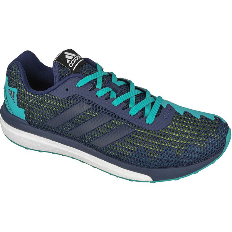 Zapatillas running adidas Vengeful M BB3638 azul marino verde