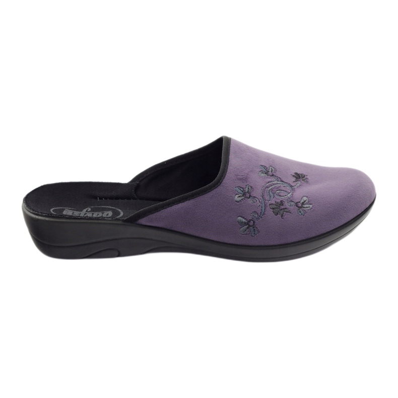 Zapatillas mujer befado zapatillas 552D006 zapatillas violeta multicolor