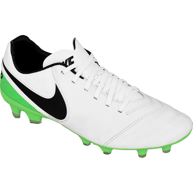Nike Tiempo Legacy Ii Fg M 819218-103 zapatos de fútbol multicolor blanco