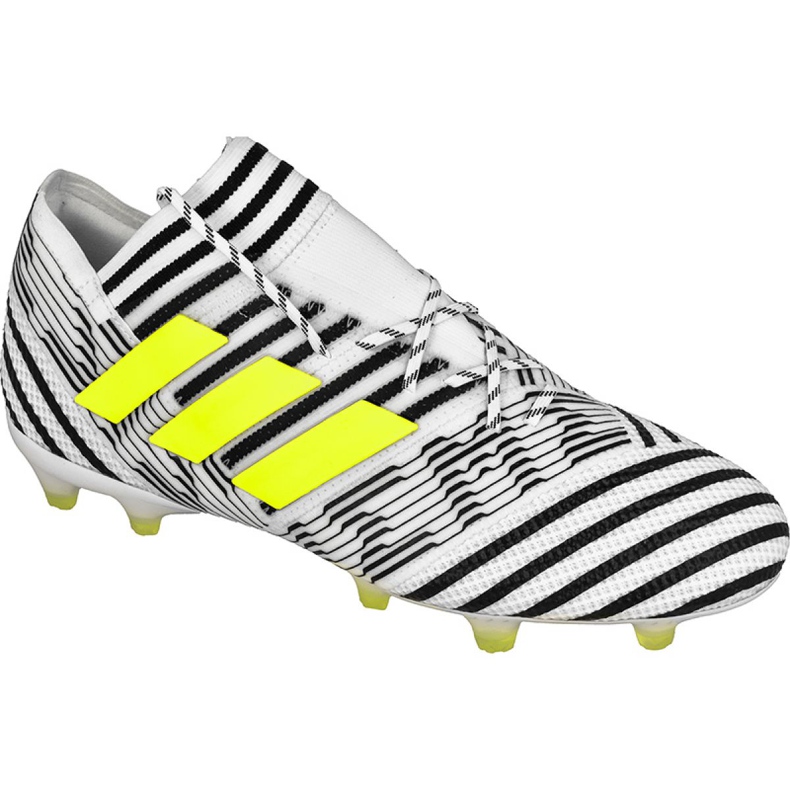 Botas de fútbol Adidas Nemeziz 17.1 Fg M BB6075 multicolor blanco