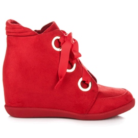 Kylie Botines con lazo rojo Kylie Botines con lazo rojo