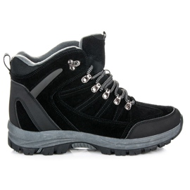 Trekking aislado negro