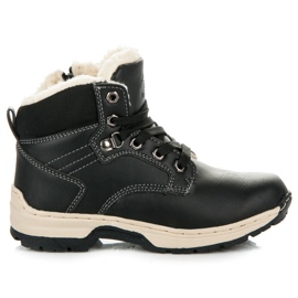 Arrigo Bello Botines con piel de oveja negro