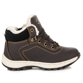 Ax Boxing Calzado infantil de invierno marrón