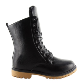 Botas negras con aislamiento negro AN-100 negro
