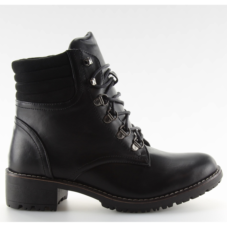 Cazadora cordones negra K-3 negro