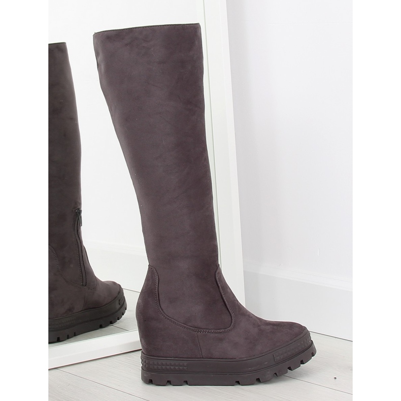 Gris Botas cuña gris M272p gris Gris Botas cuña gris M272p gris