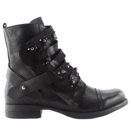 Botas Militares Caña Negra negro