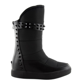 Botas de nieve con tachuelas NC105 negro