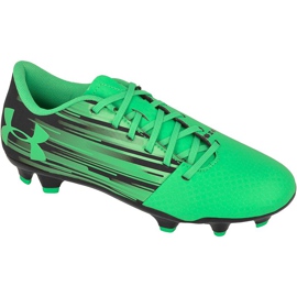 Botas de fútbol Under Armour Spotlight FG Jr 1289542-003 verde