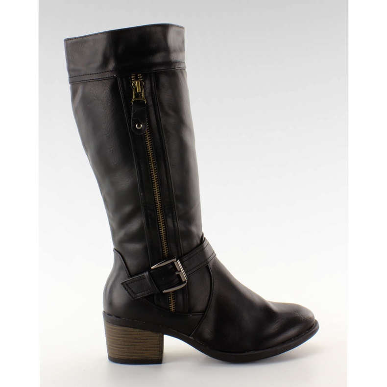 Botas negras QC-315 negro