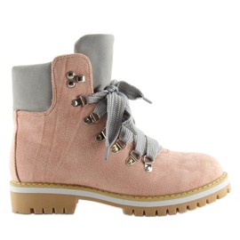 Botas Timber para mujer rosa 9092 rosa
