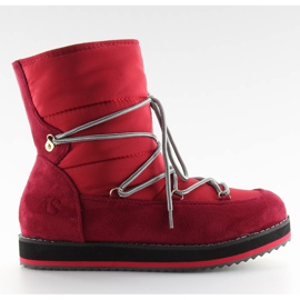 Botas de nieve moon red 9072 ed rojo
