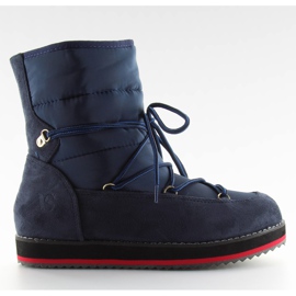 Botas de nieve moon navy 9072 navy azul marino