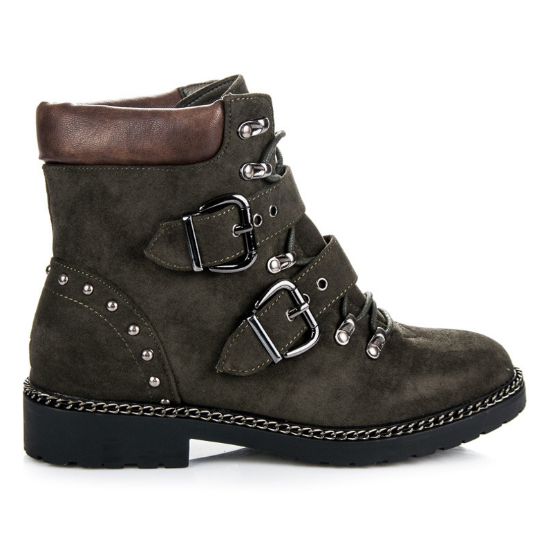 Vices Trabajadores de vicios de gamuza verde Vices Trabajadores de vicios de gamuza verde