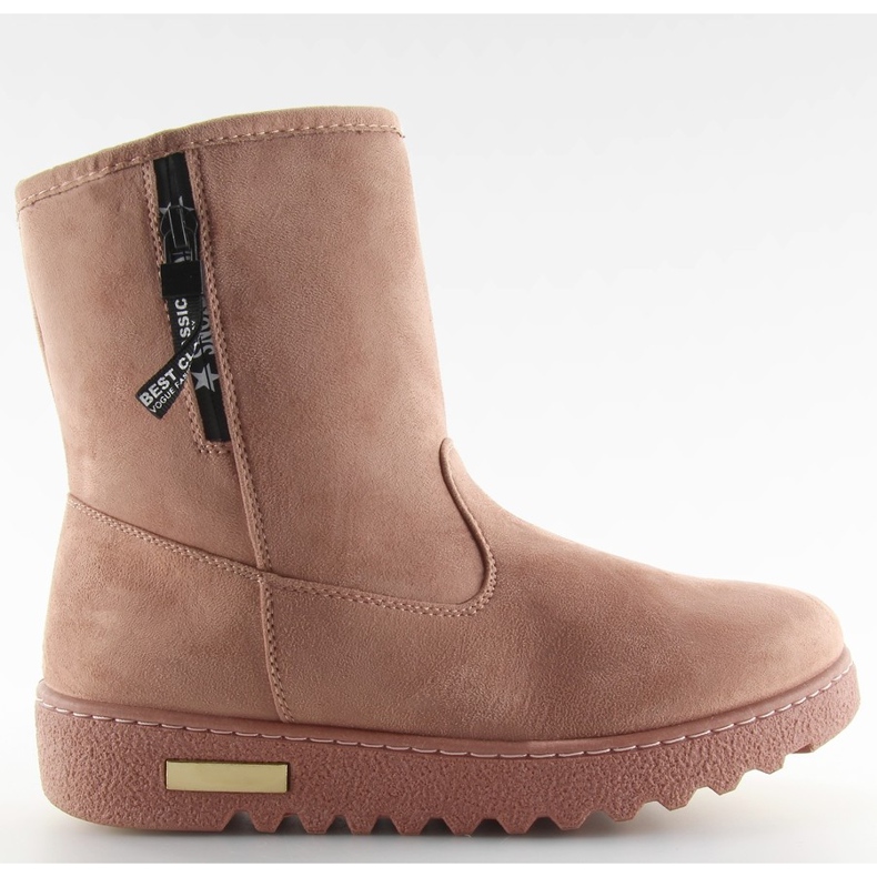 Botas de nieve mujer rosa AN-111 rosa rosado