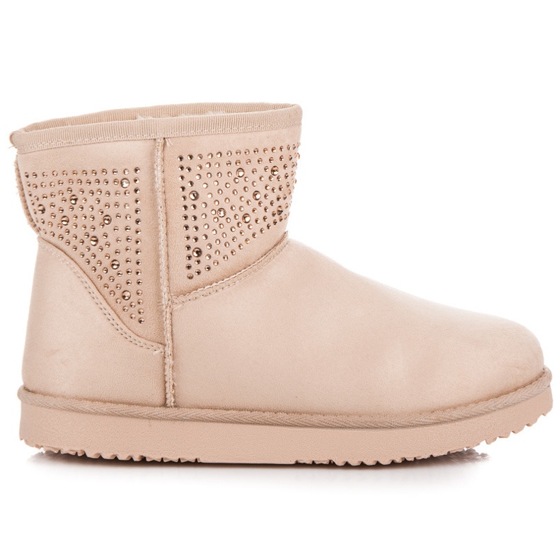 Botas de nieve beige
