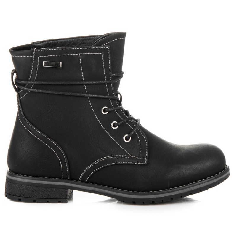 Queentina Botas de trabajo negro Queentina Botas de trabajo negro
