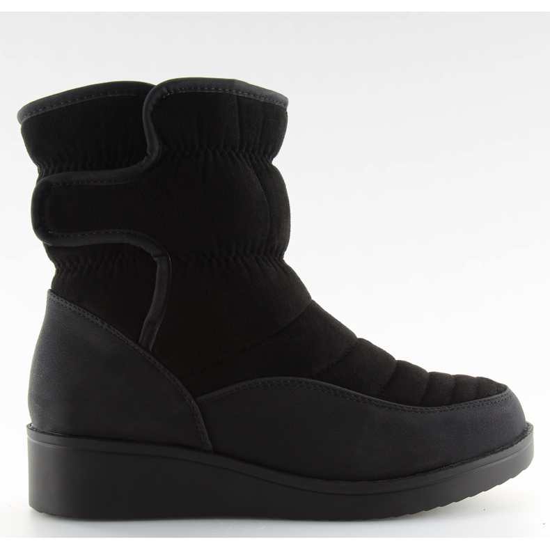 Negro Botas de nieve para mujer F176P negro