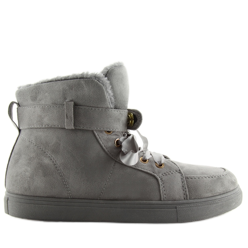 Zapatillas Cálidas Grises Bok-1122 D. Grey