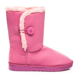 Torna Mukluki con un botón rosa