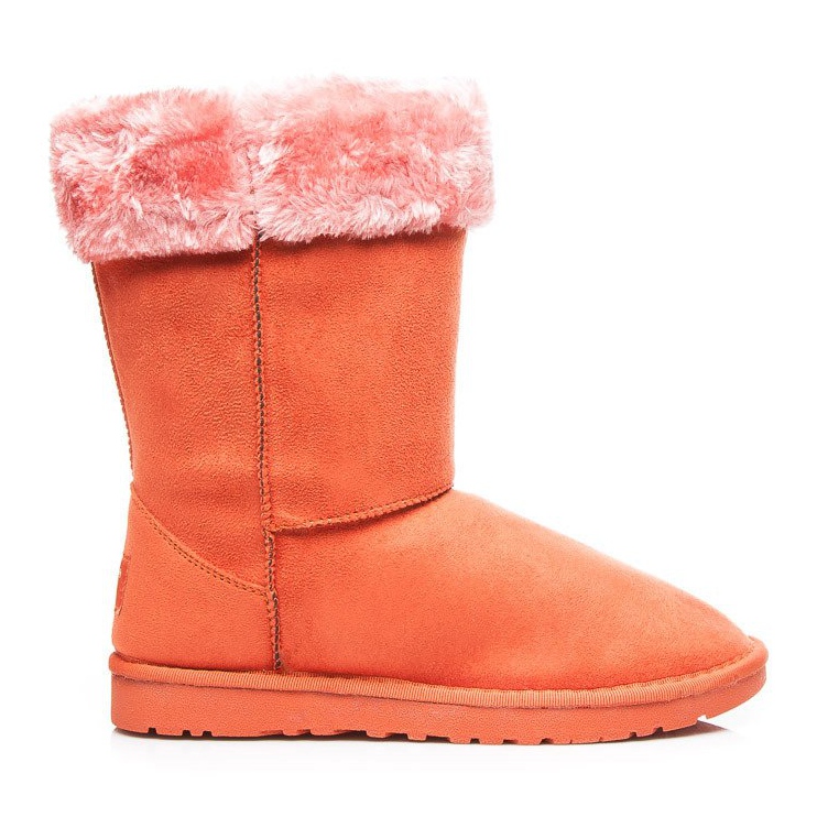 Torna Botas de nieve con pelo naranja