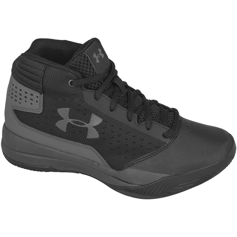 Zapatillas de baloncesto Under Armour Jet 2017 Jr 1296009-001 negro negro