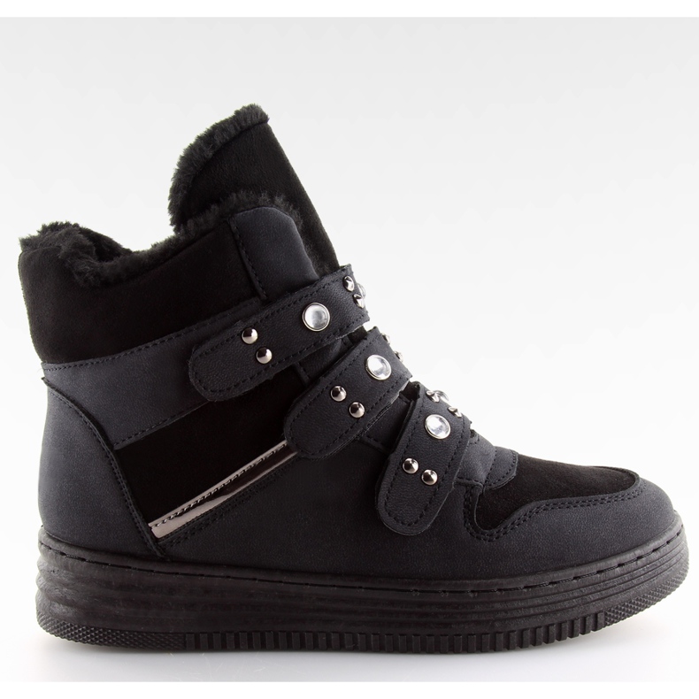 Zapatillas con aislamiento negro negro