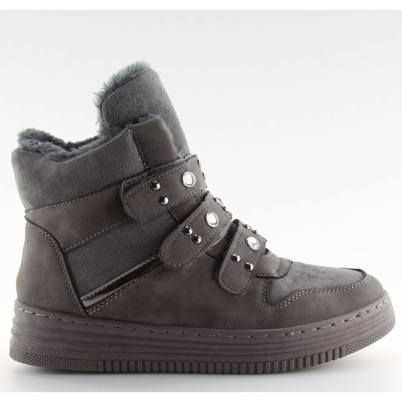 Zapatillas con aislamiento gris gris