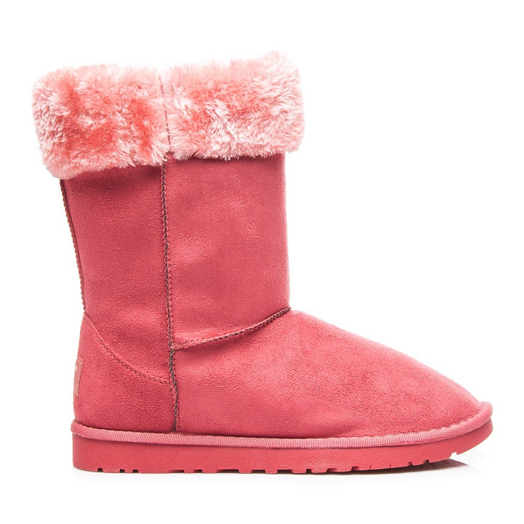 Torna Botas de nieve con pelo rosado Torna Botas de nieve con pelo rosado