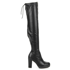 Vices Botas por encima de la rodilla negro